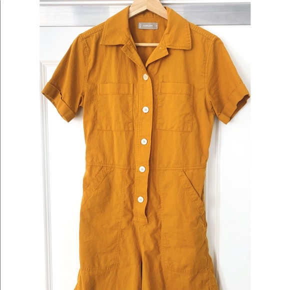 The Cotton Weave Romper - Picture 1 of 3